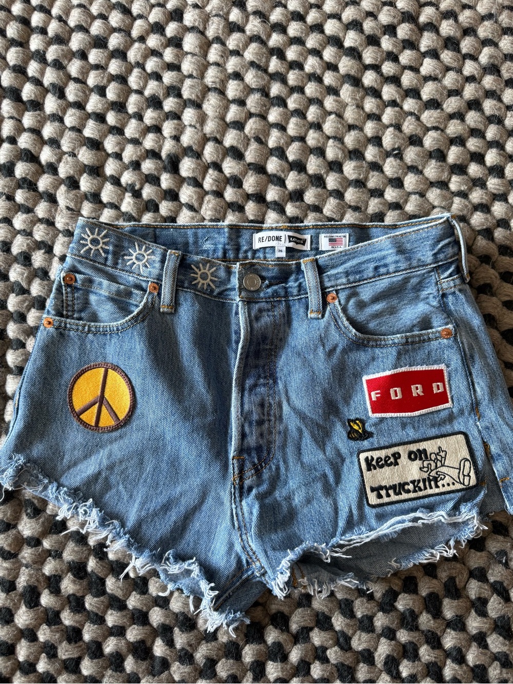 Re/Done Ford Levi's Hot Short